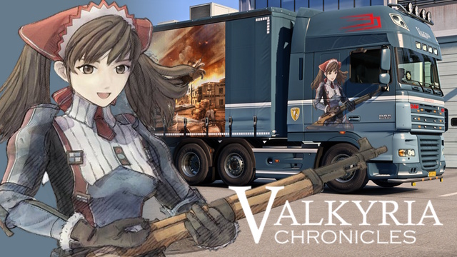 Valkyria Chronicles - Alicia for DAF 105 and 106 preview
