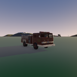 Troubadour Rhino Firetruck 1983 Generic Volunteer Fire Department