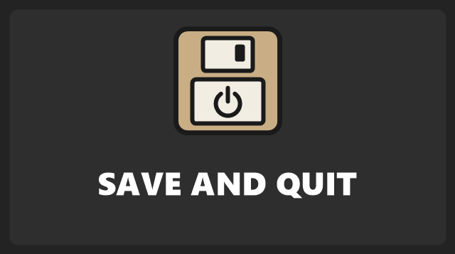 Save and Quit mod preview for RimWorld