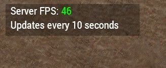 Arma Server FPS Menu