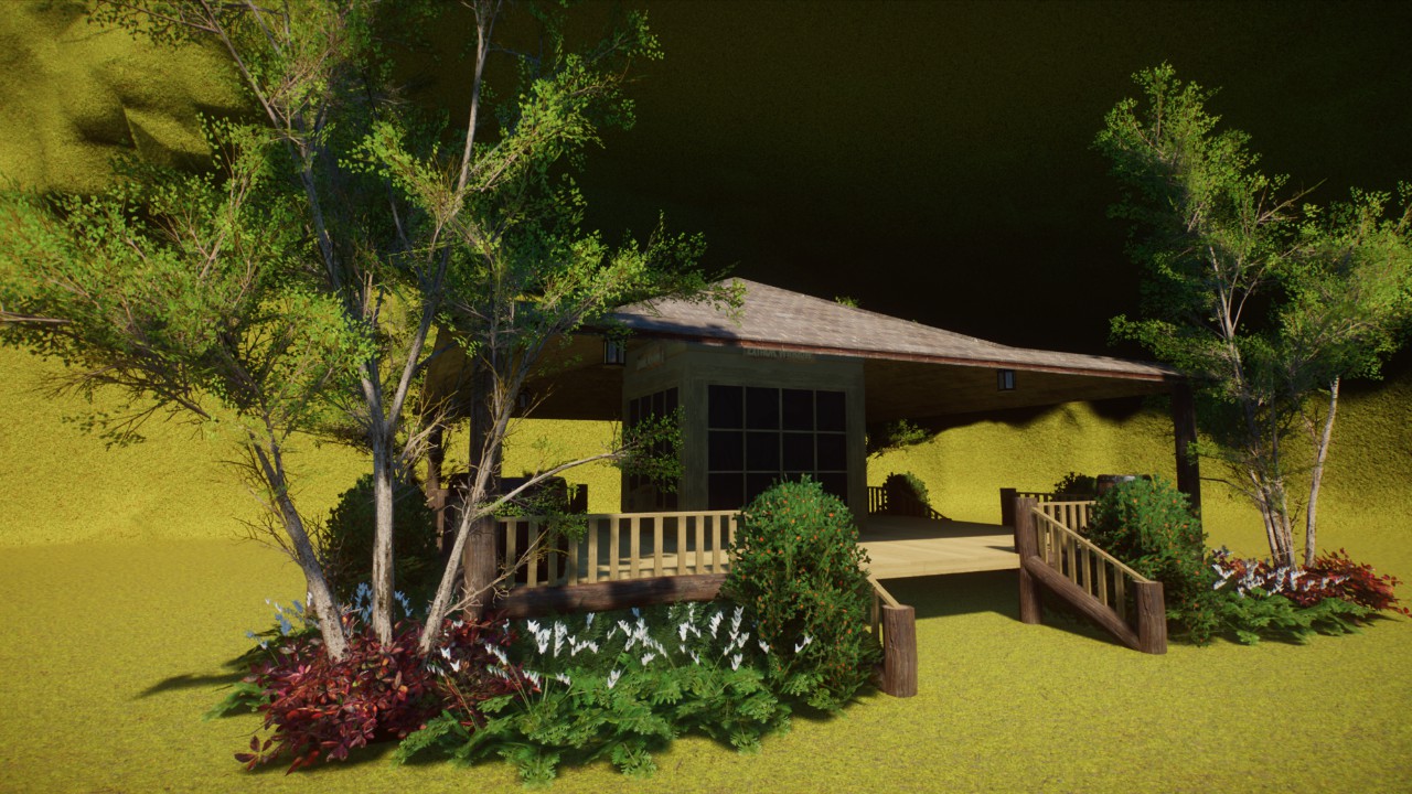 Founders Exhibit Porch