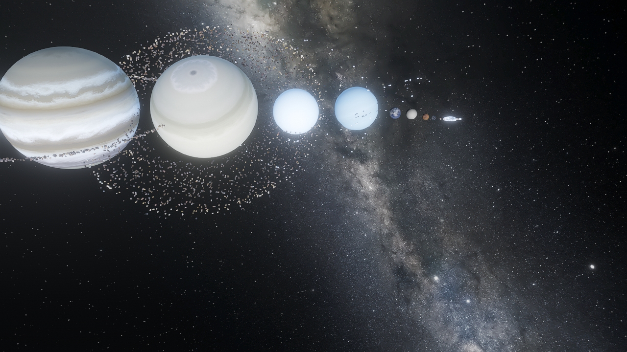 Realistic Solar System Objects!