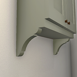 Shelf bracket - Sage green