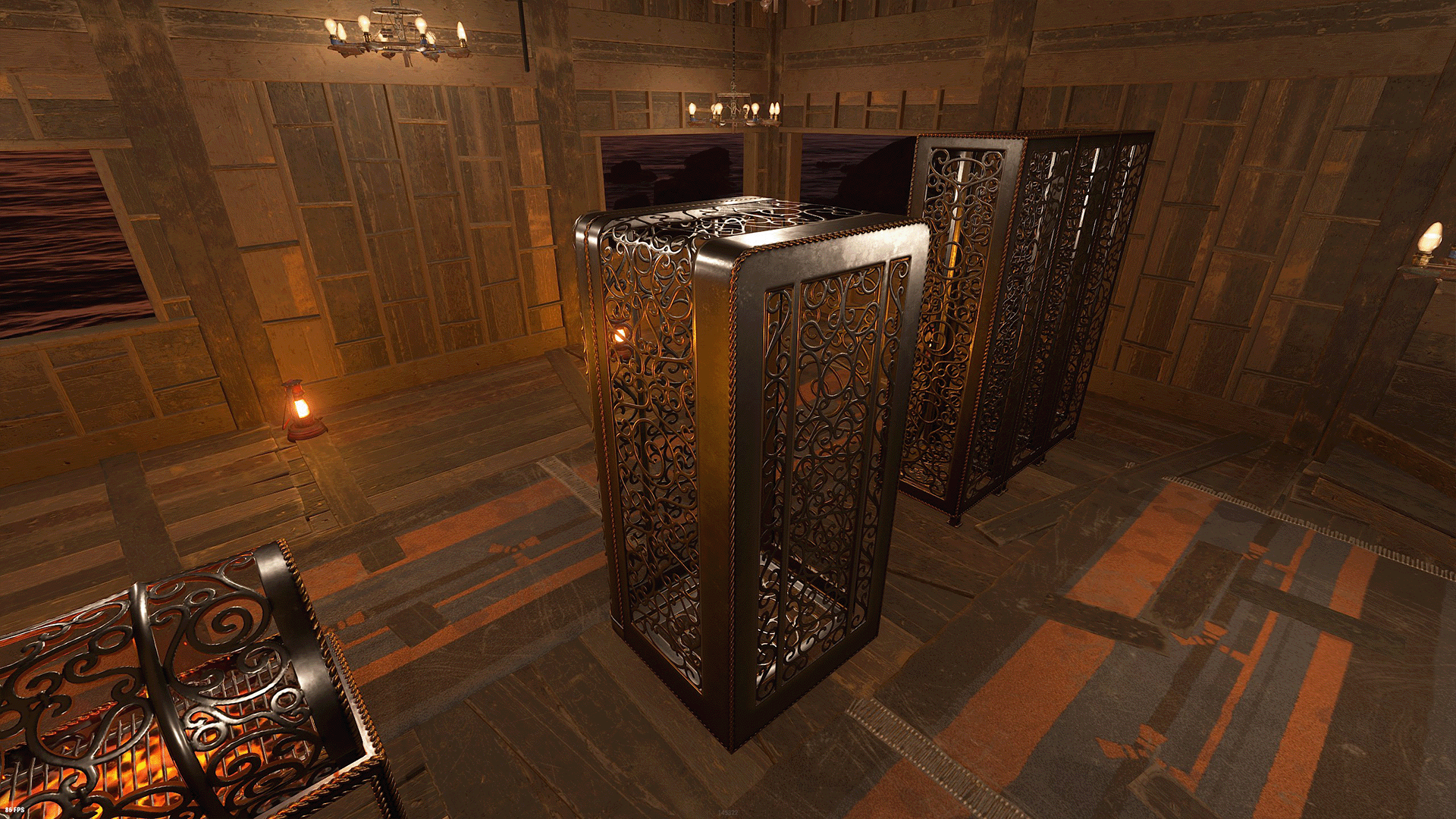 Wrought Iron Fridge thumbnail 4