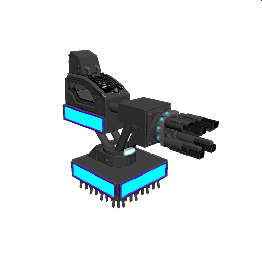 futuristic torret