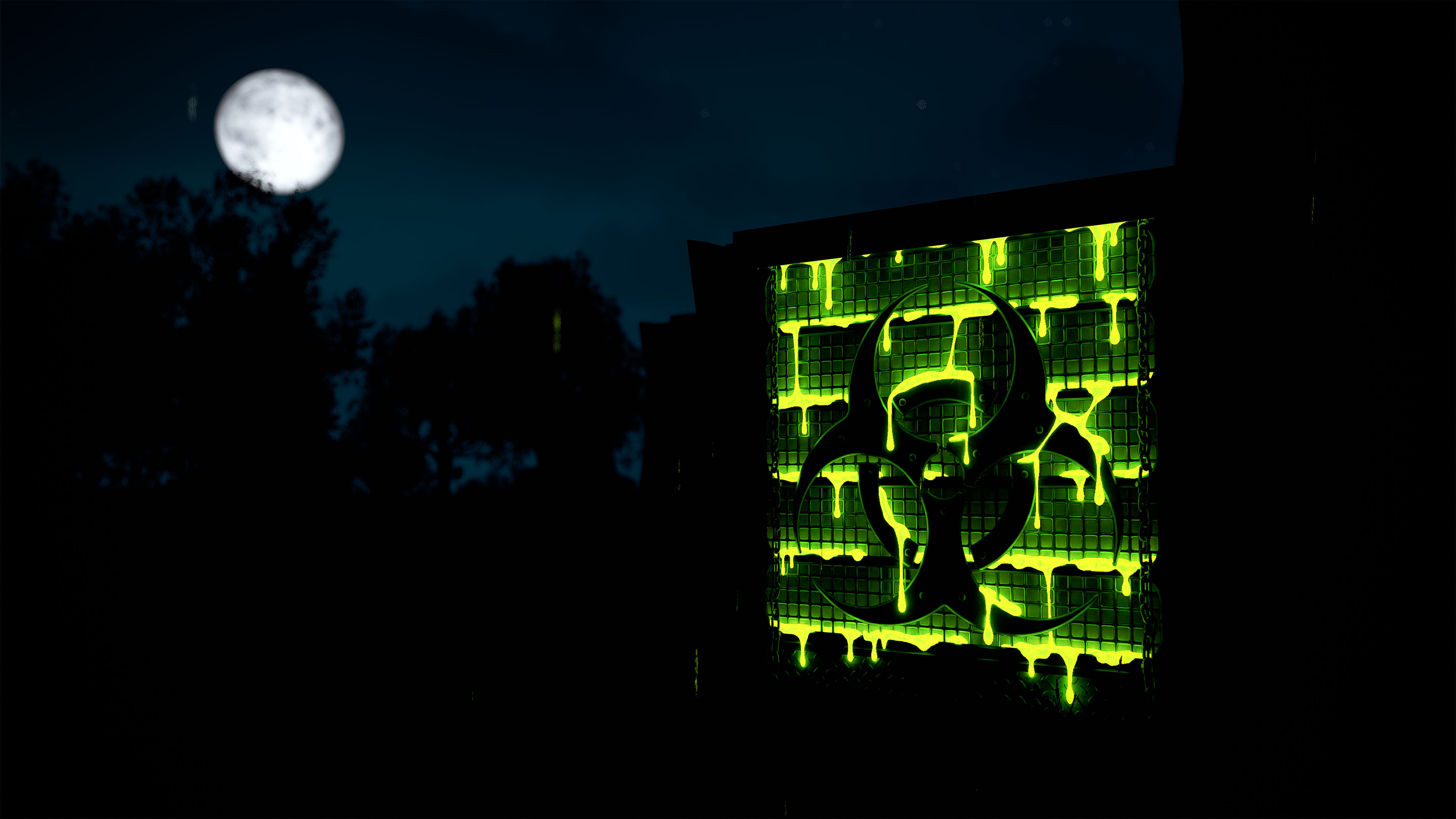Biohazard Bunker Garage Door thumbnail 8