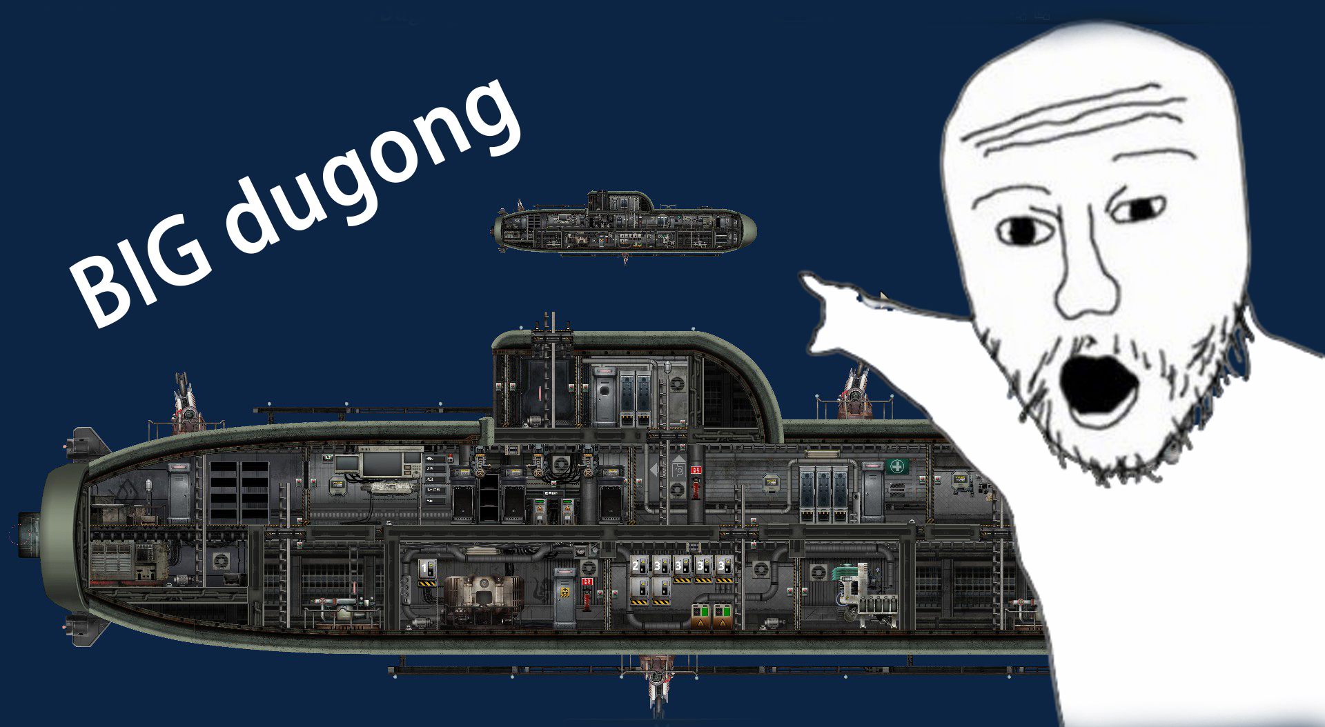 super BIG DUGONG【超巨型儒艮】 – Barotrauma Mod