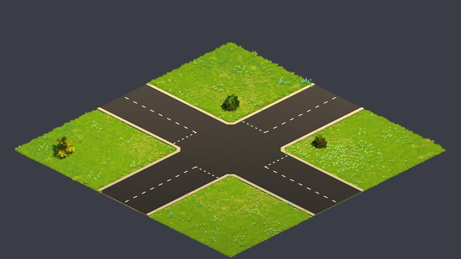 Road Junction 4 Way.tile