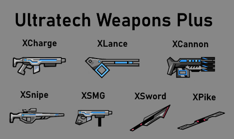 Ultratech Weapons Plus mod preview for RimWorld
