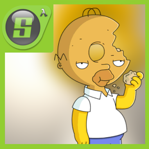 Donut homer over male_06