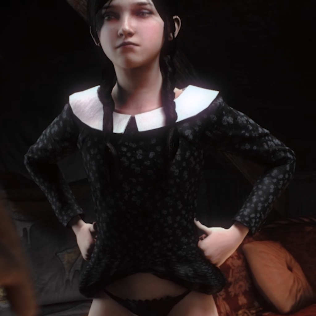 【Drills3D】 Sexual Ritual Wednesday Addams Version
