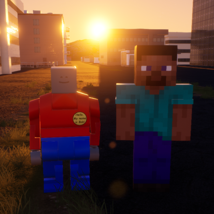 Minecraft Steve 1:1 Scale