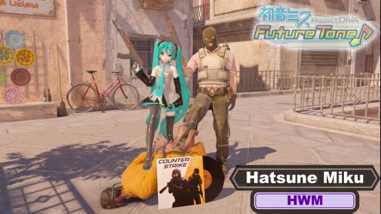 Hatsune Miku HWM PDFT/Megamix+ port