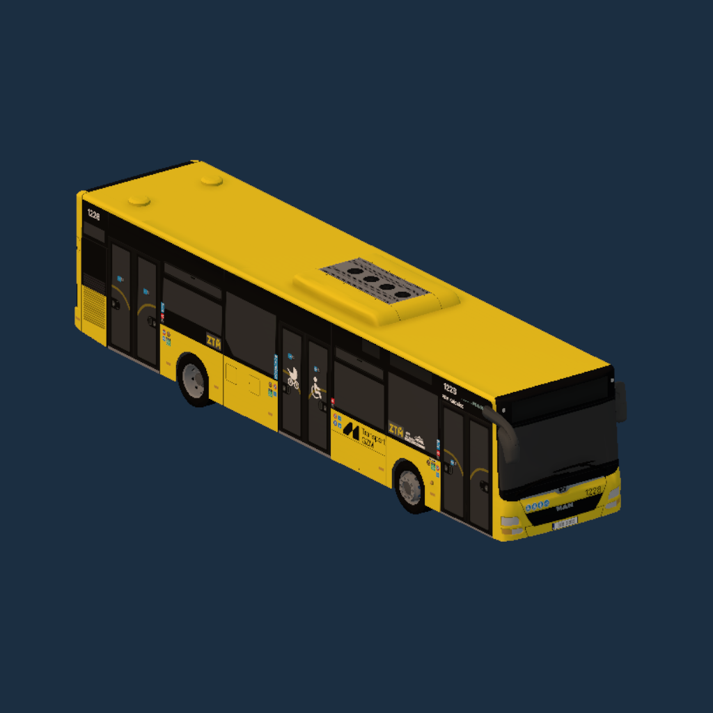 PKM Katowice #1228 - MAN Lion's City (A21)