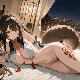 夜色卧房里的赤城 preview