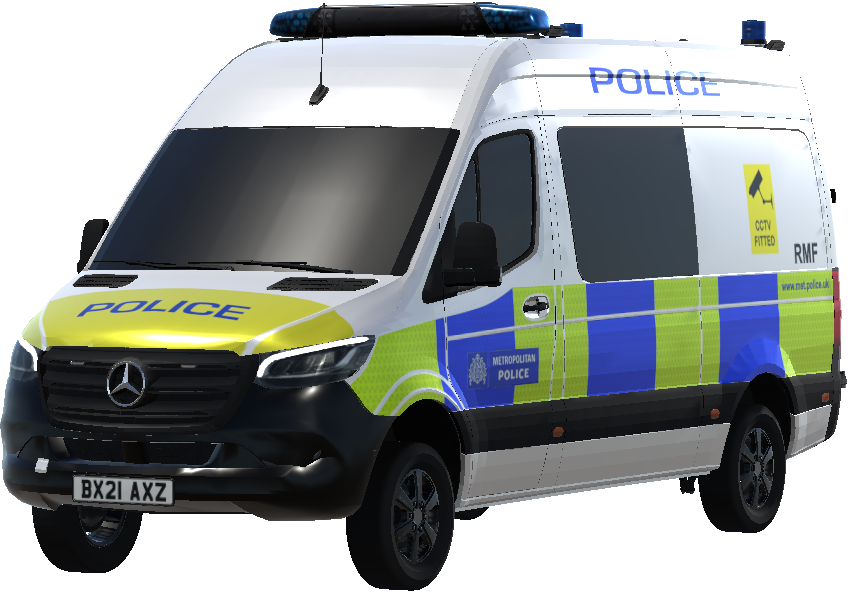 Metropolitan Police Service - MB Sprinter Cell Van (London, UK) preview