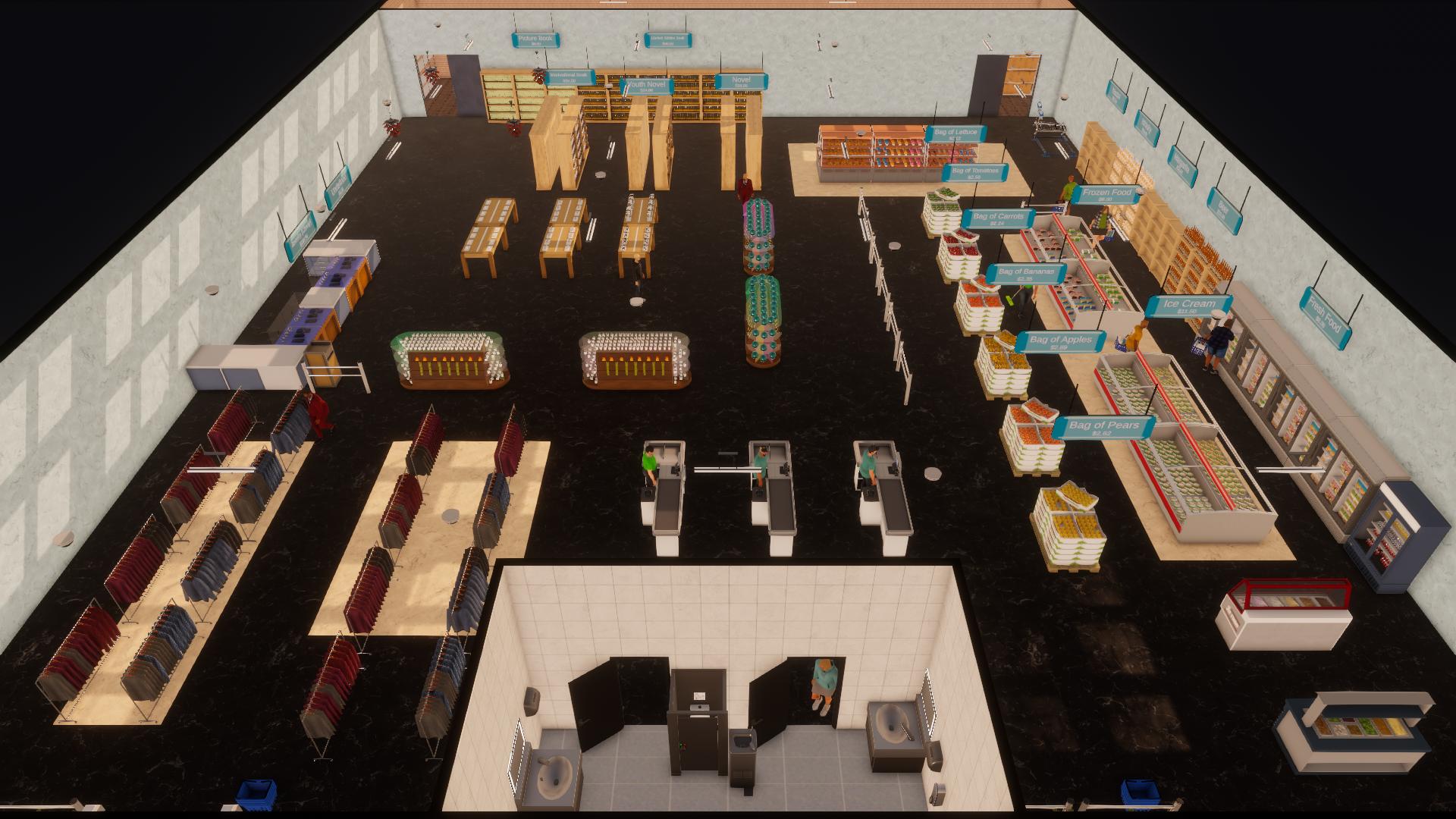 Large Supermarket