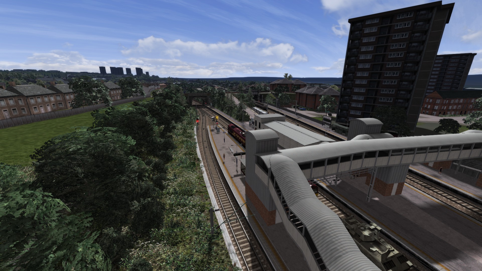 435 UK Railway tour Suburdan Glasgow Notrhwest Part 6 Dalmuir to Exhibition Center