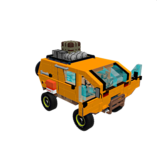 Caravan SandWitch Car