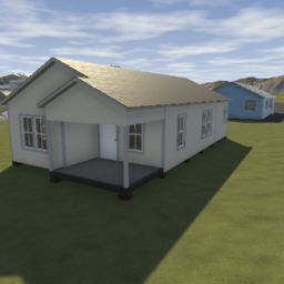 1940's 3 bedroom bungalow house (unfurnished)