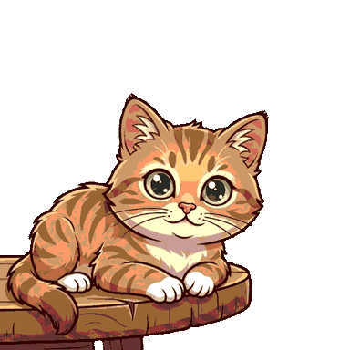 Leisurely little cat