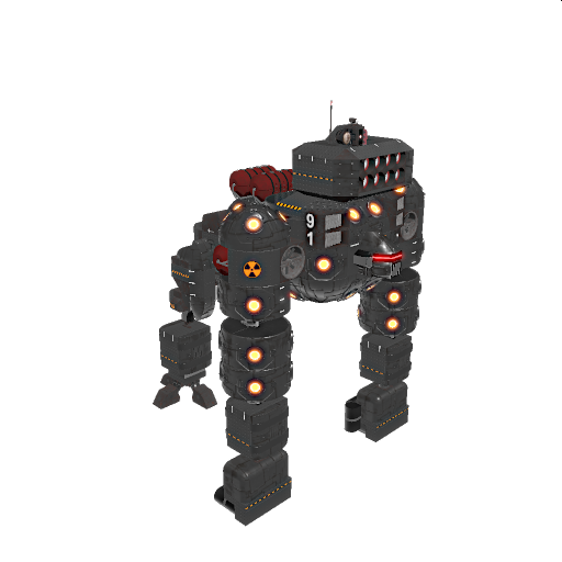 Mecha warrior -ROBOKONG- mobile artillery