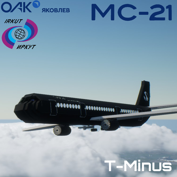 Softbody AIR LINER Yakovlev/Irkut MC-21-310 T-Minus