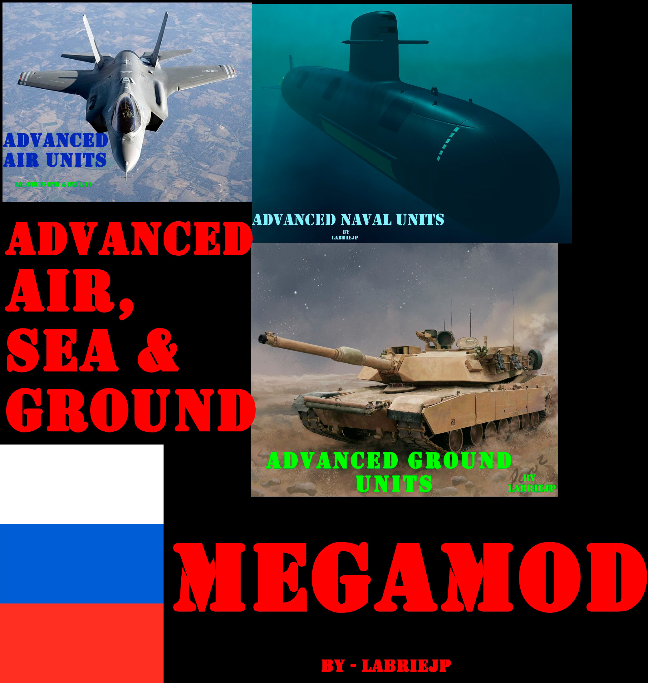 Advanced Air-Naval-Ground Units Megamod (Русификатор) Перевод На Русский