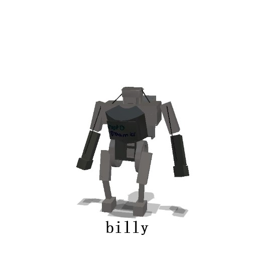 Simple Humanoid Robot (billy)
