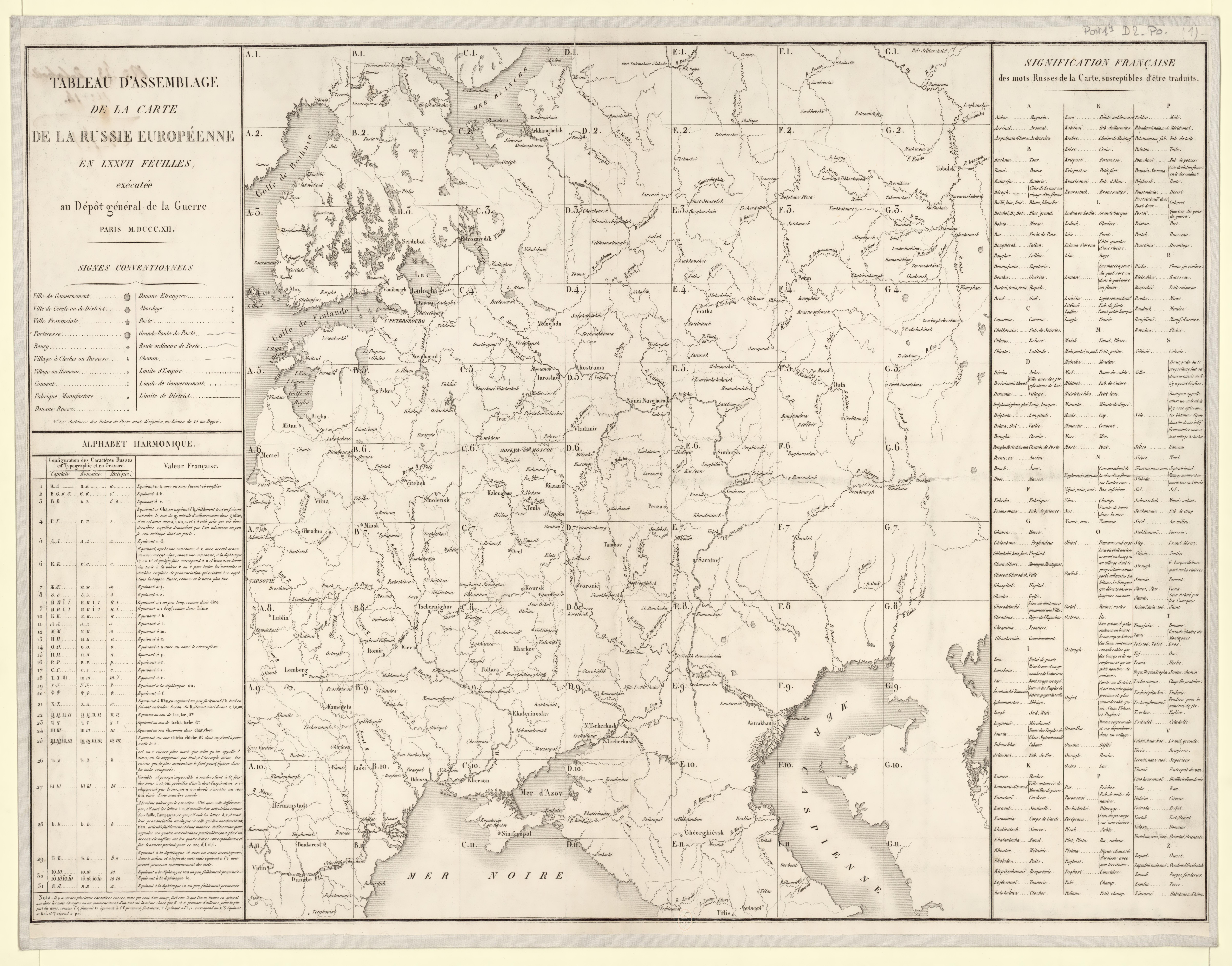 Steam Workshop::1812 French Military Map of Russia