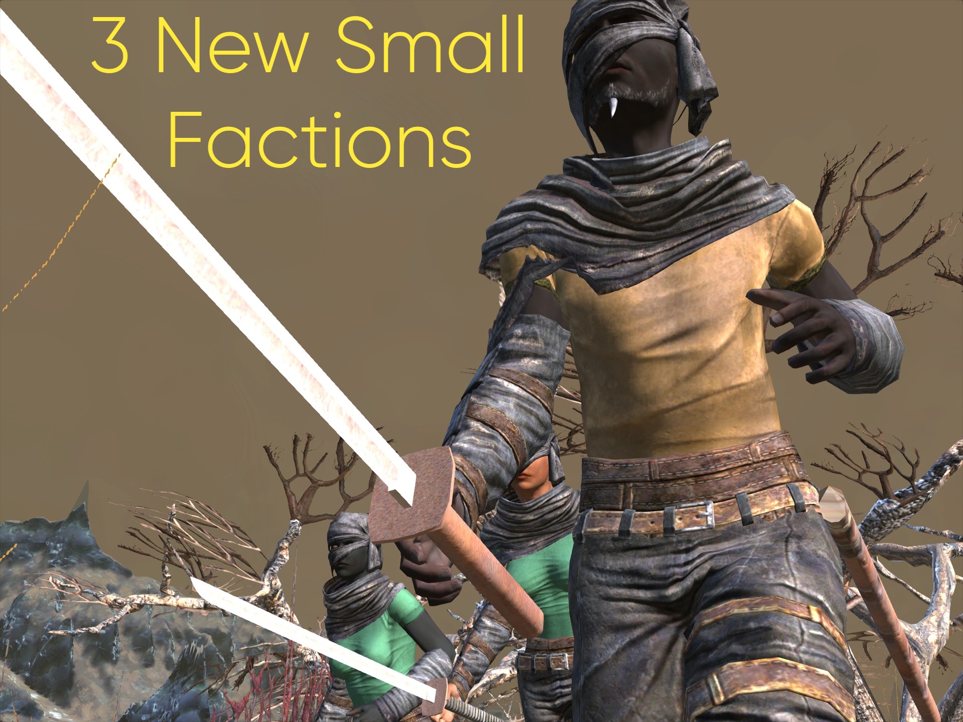 3 new small factions