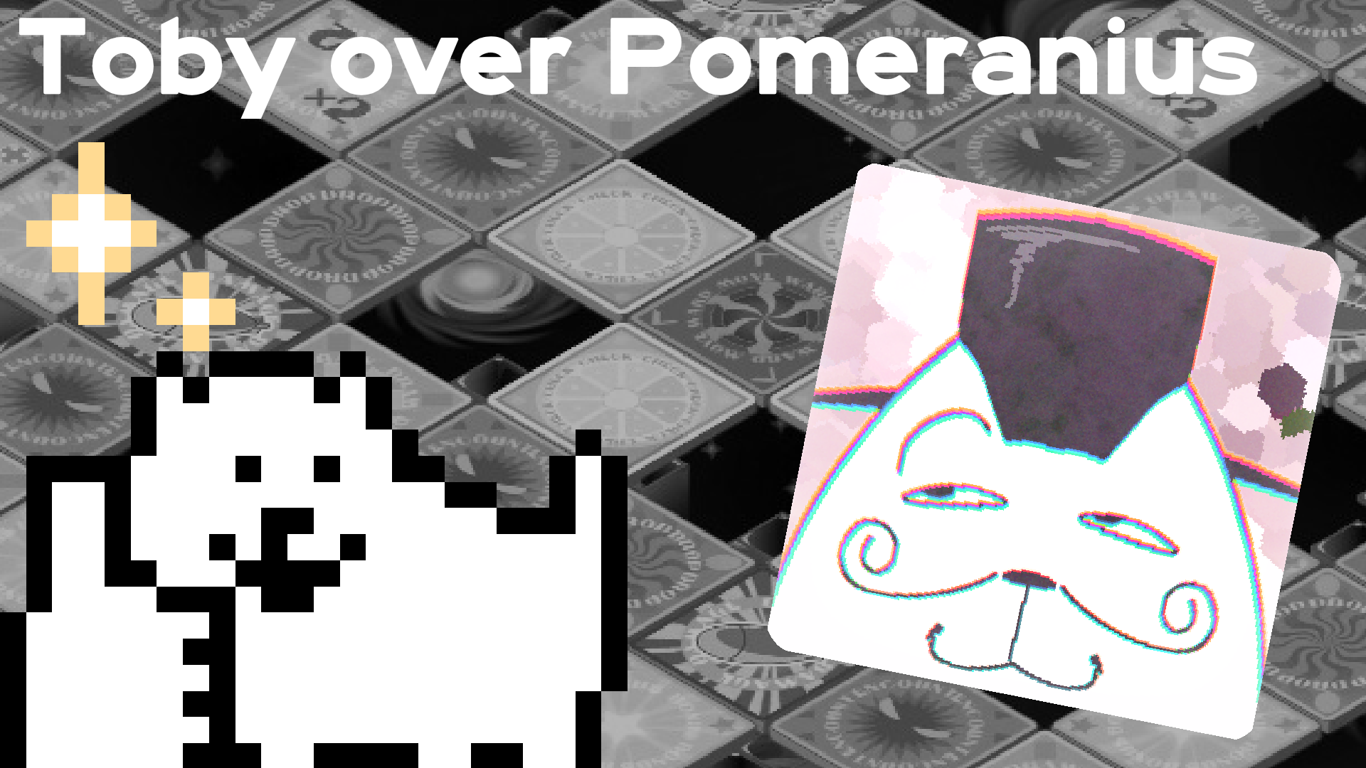 Toby Fox / Annoying Dog Over Pomerenian preview