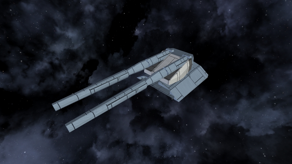 <Turret> Double-barreled Shock cannon. No3. Patrol ship Squadron leader color
