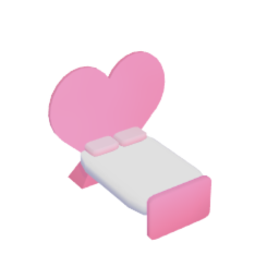 heart bed