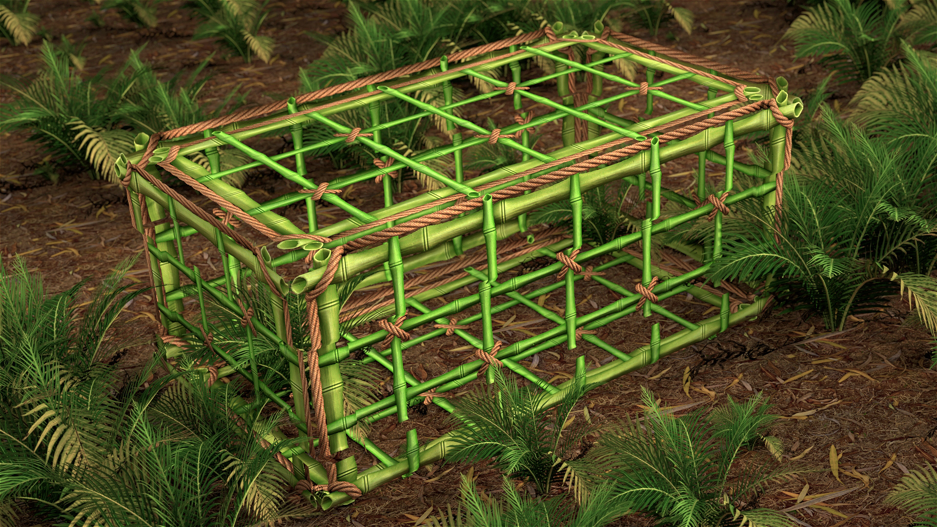 Bamboo Cage Large screenshot 1