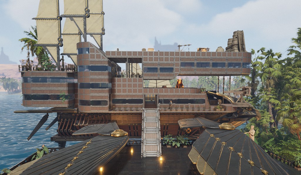 Falcon Airship Mobile Base – Soulmask Mod