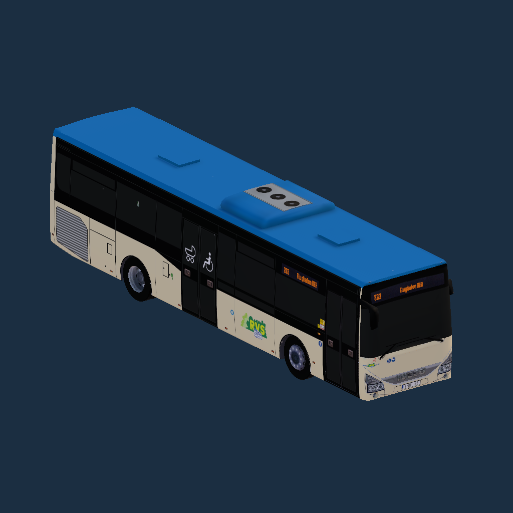 RVS - IVECO Crossway LE 12M - Grundlack