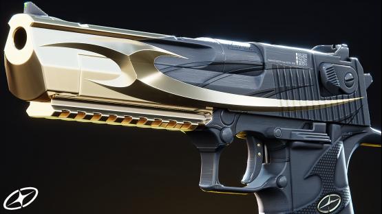 Desert Eagle | Scorpion (Gold Tribal)