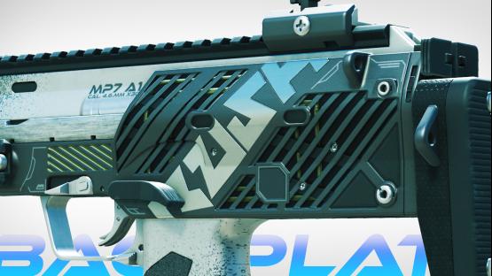 MP7 | RUSH Backplate gray