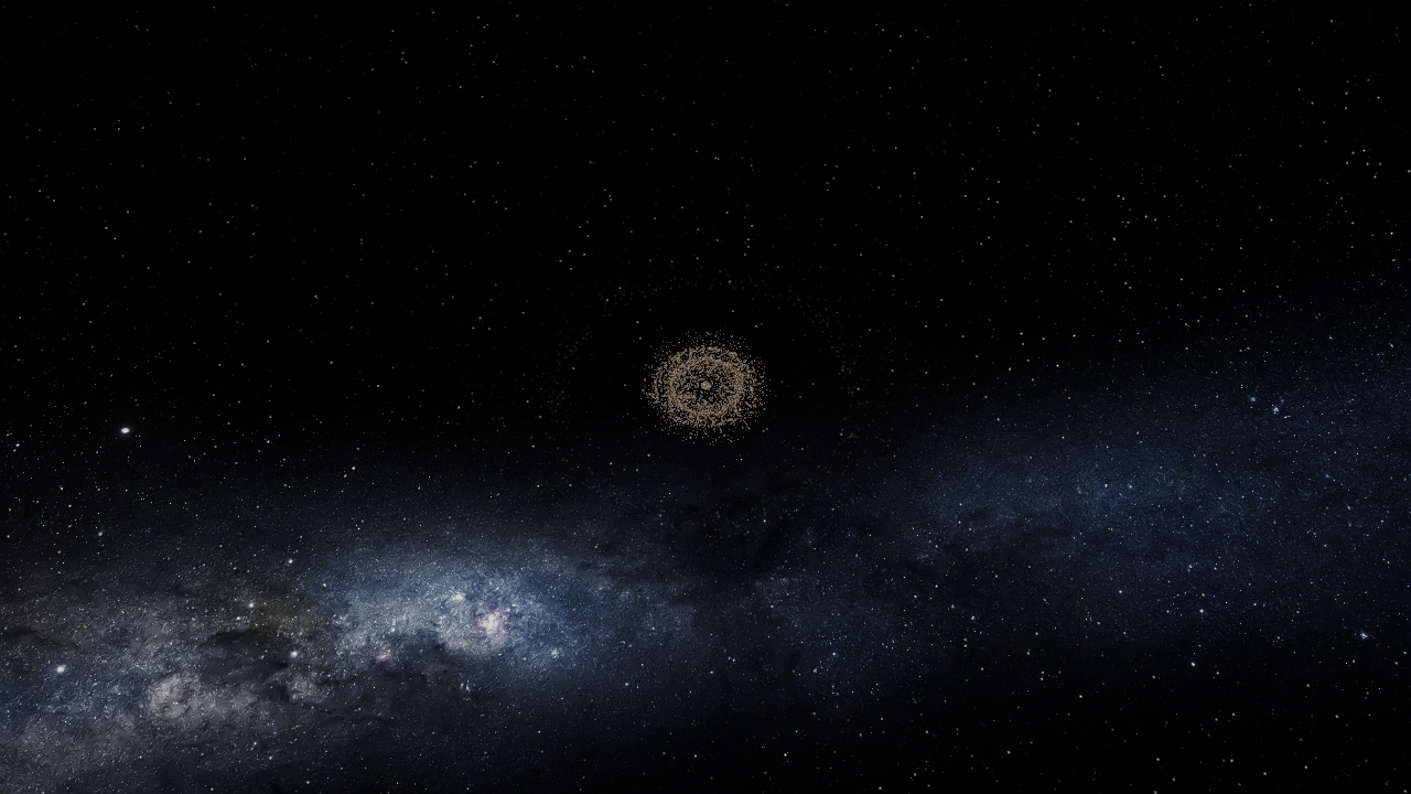 probably realistic protoplanetary disk cause idk