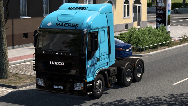 MAERSK IVECO STRALIS BY RODONITCHO MODS 2.0 1.50 1.57 07 11 2025