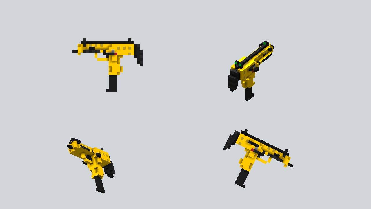 Gold MP7