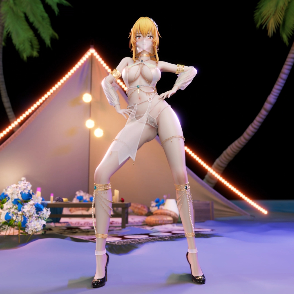 Blender106 【芬妮（Fenny Golden）-MiniSkirt】