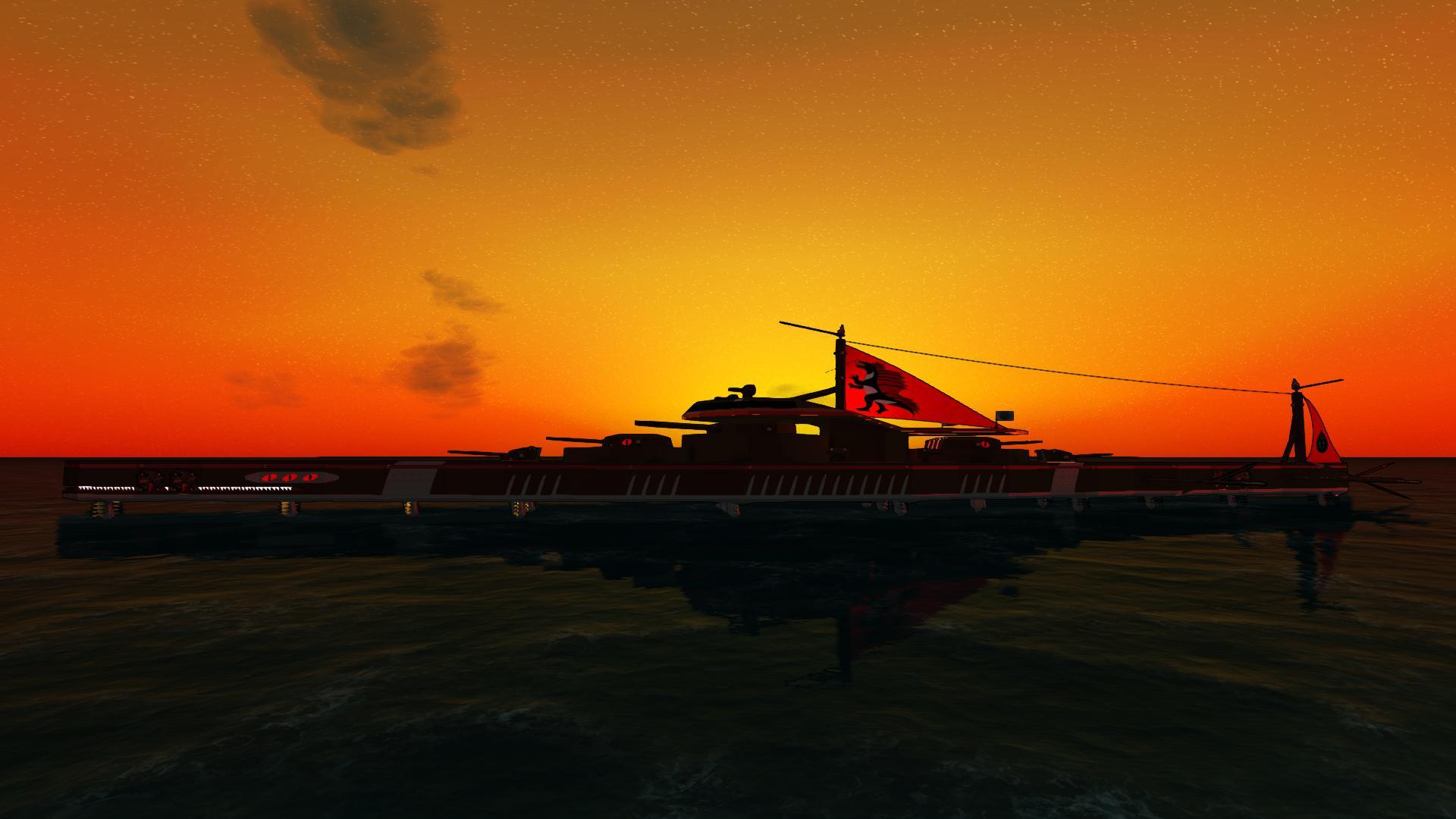 Behemoth Hydrofoil Battleship
