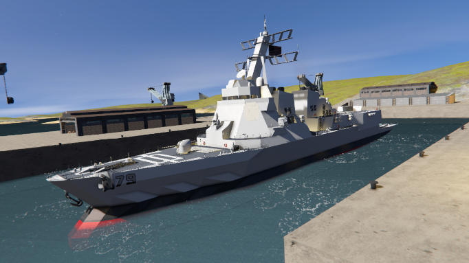 [USN] USS DDG-79 'Oscar Austin' Destroyer 2000