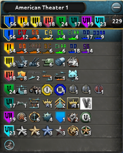 Vintage Navy Icons