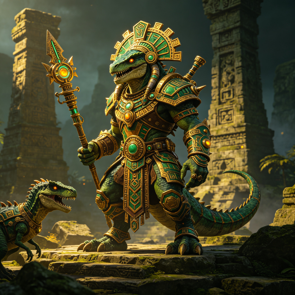 蜥蜴人远古科技强化 - Lizardmen Ancient Tech Boost