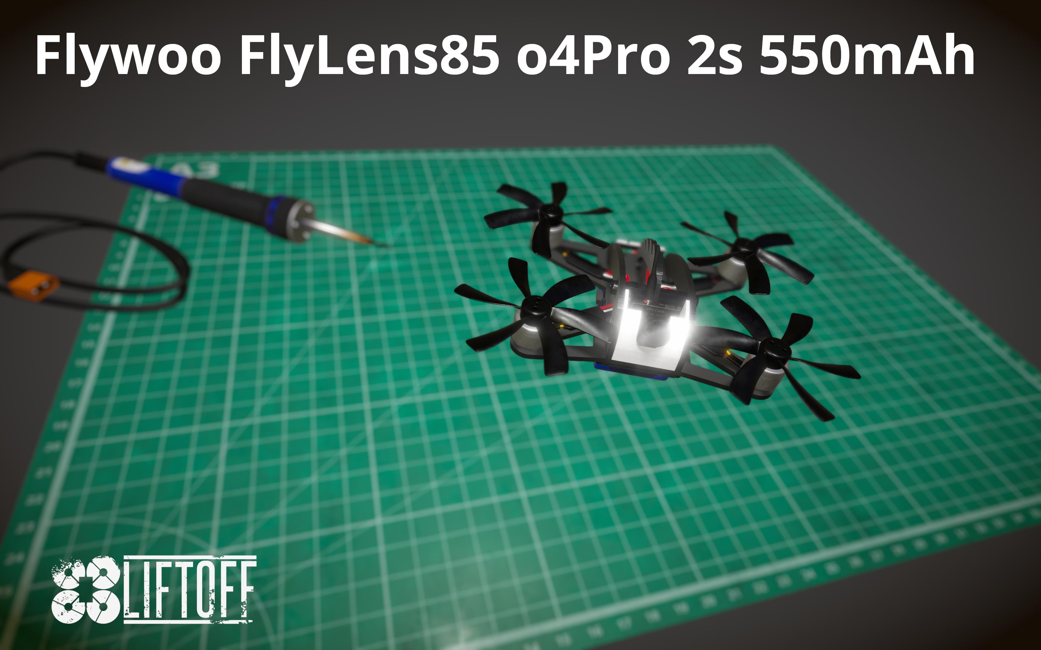 Flywoo FlyLens85 o4Pro 2s 550mAh