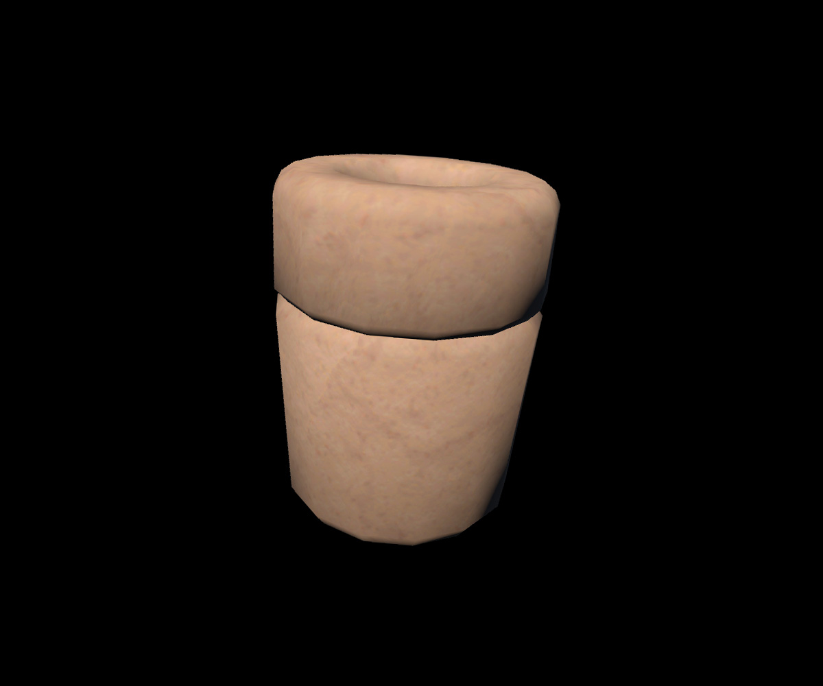 Stone Waste Bin