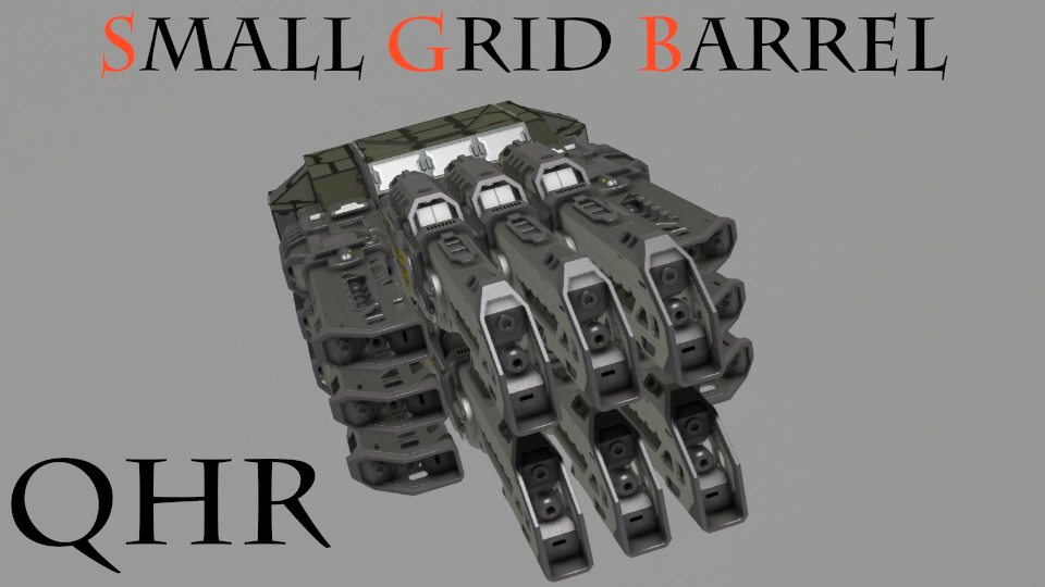 [cml] Quantum Harbinger, Railgun Barrel Section